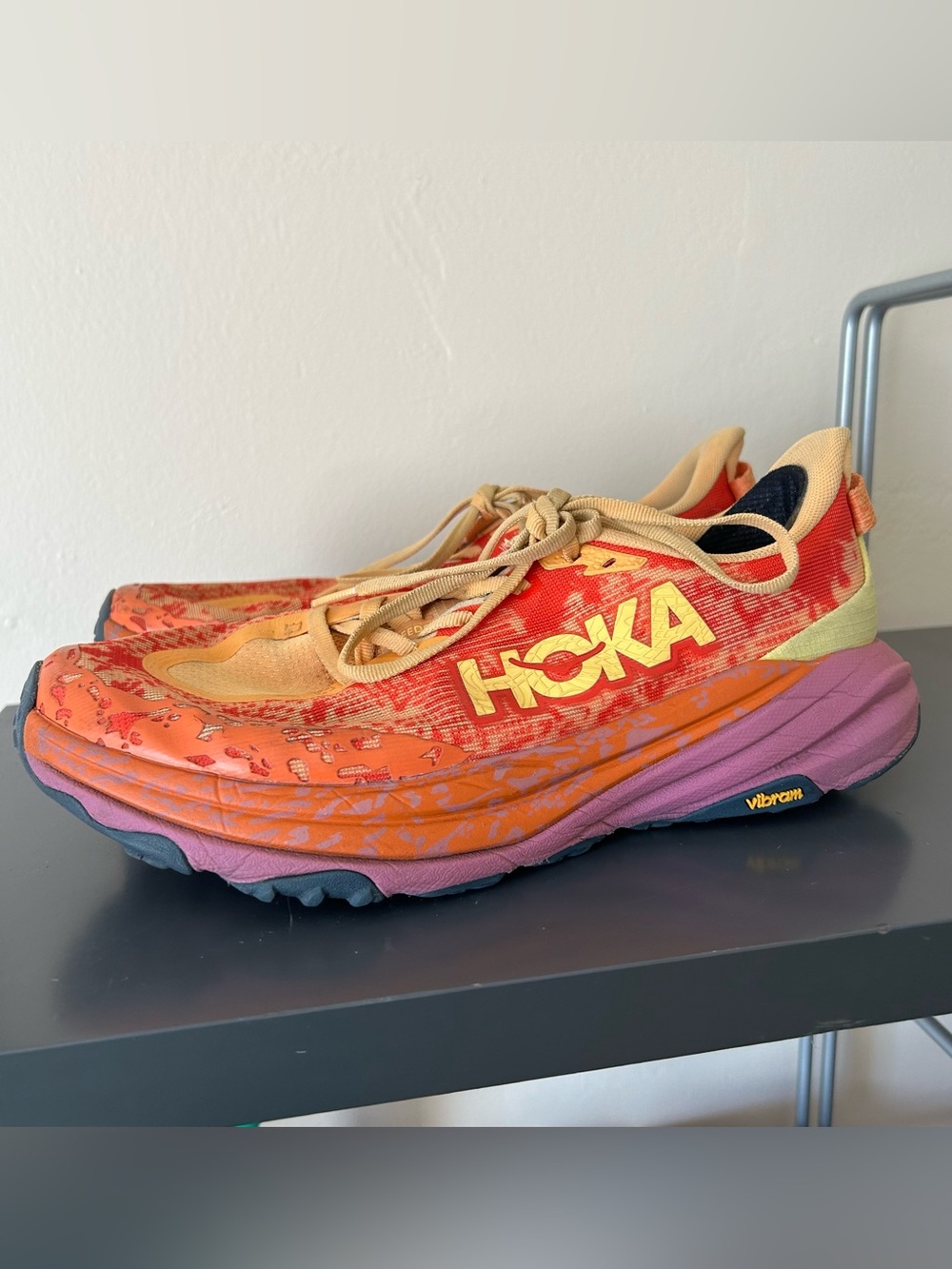 HOKA One One Speedgoat Red Size 9 Men’s WIDE Shoes